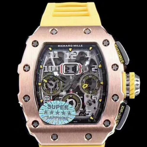 Review Buy Richard Mille RM 55 Bubba Watson NTPT carbon fiber replica watch - Click Image to Close